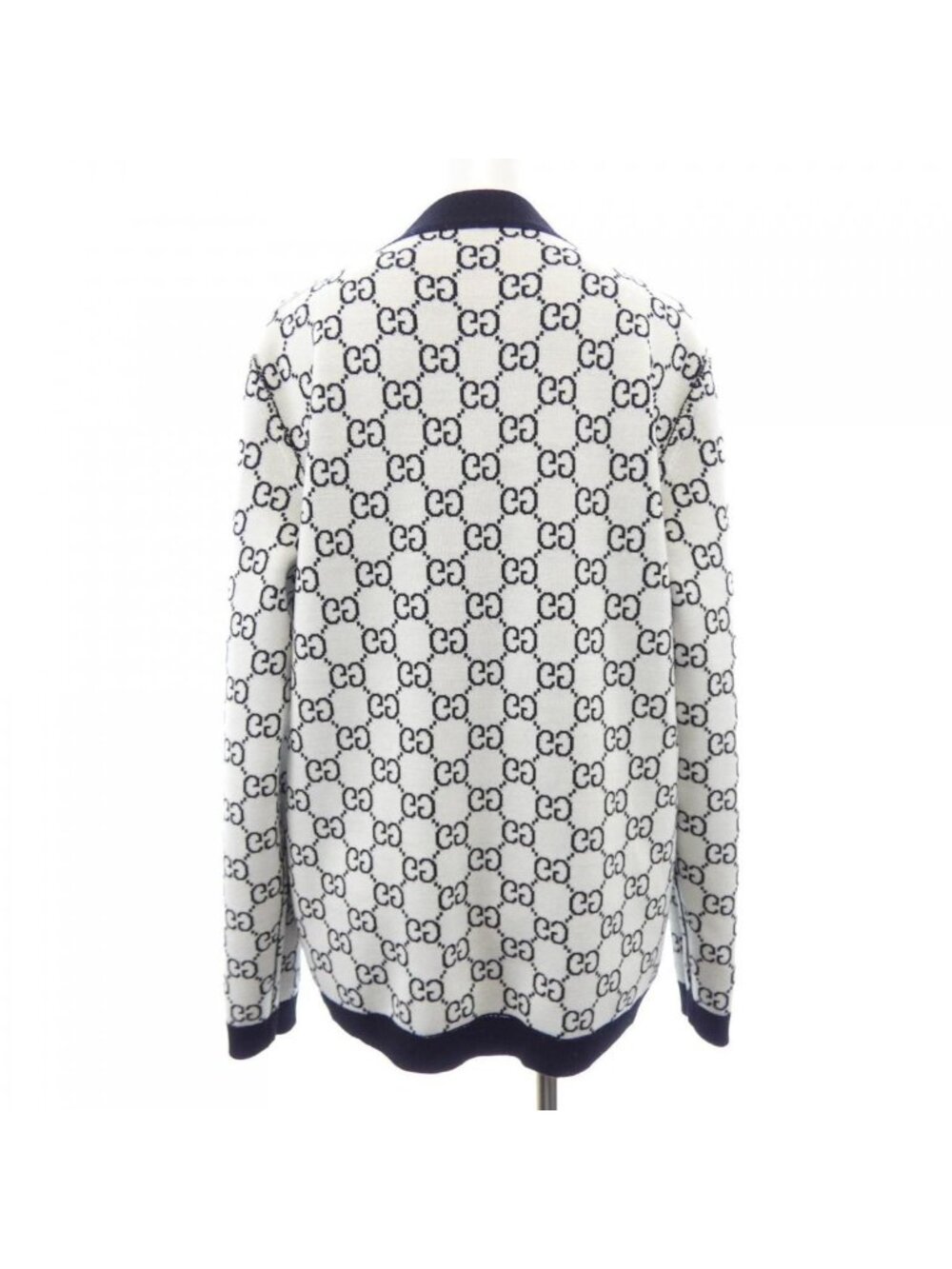 Gucci GG Wool Jacquard Reversible Cardigan - Picture 8 of 8